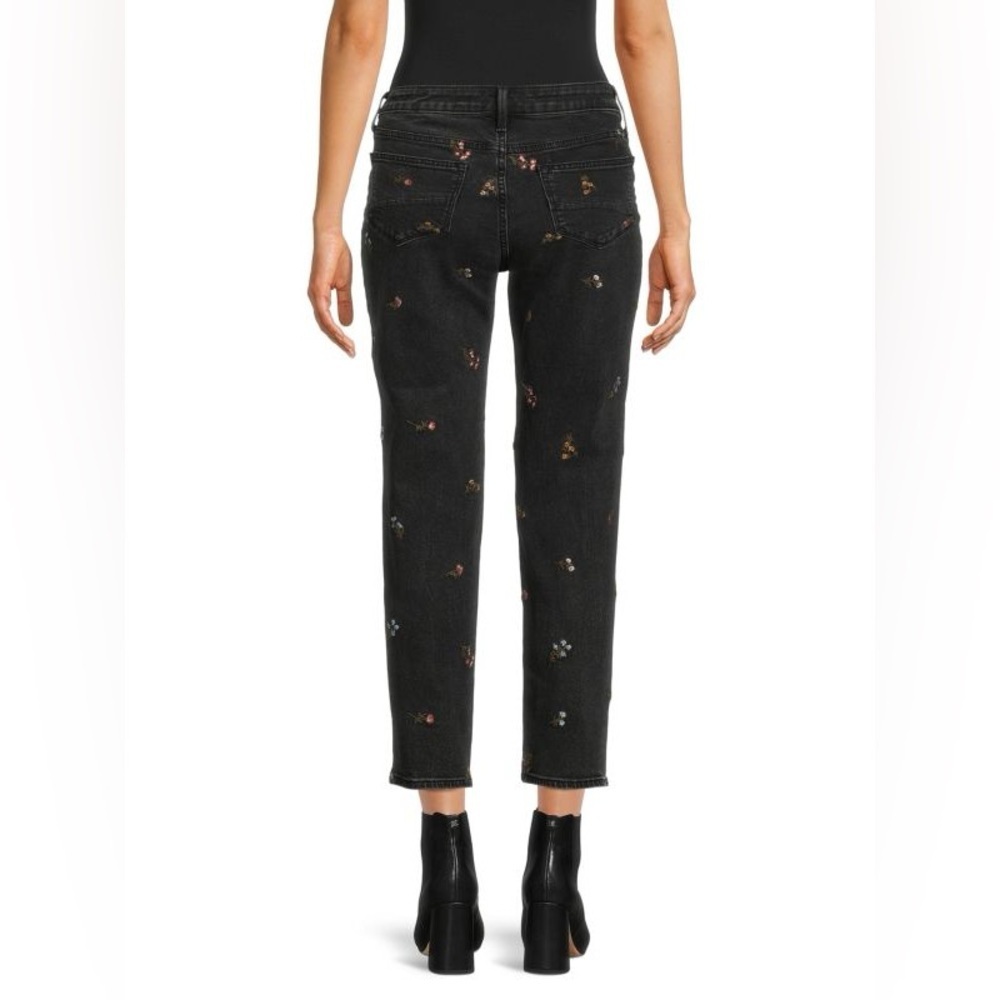 Free People x DRIFTWOOD Gizelle Mid Rise Cropped Girlfriend Jeans sz 29 - Picture 3 of 14